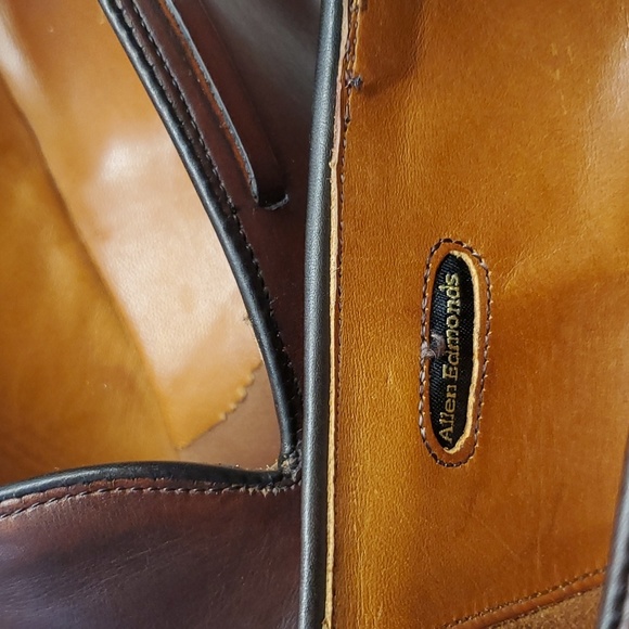 Mens ALLEN EDMONDS dress shoes (sz 12D) - Picture 8 of 8